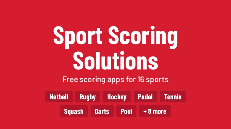 Sport Scoring Solutions