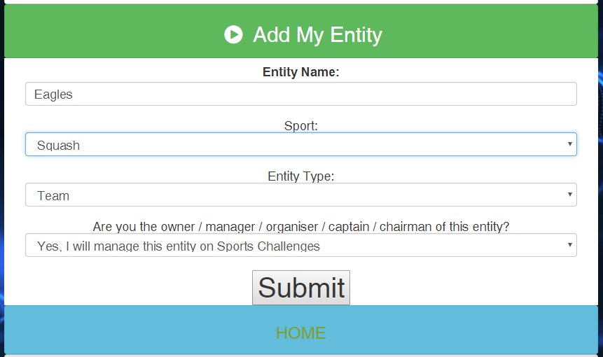 Adding an entity